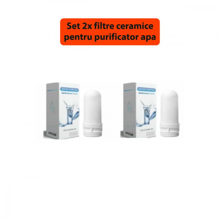 Set 2x rezerve filtre ceramice pentru purificator apa