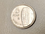 Spania - 5 Pesetas (1999) Murcia - monedă comemorativa s299