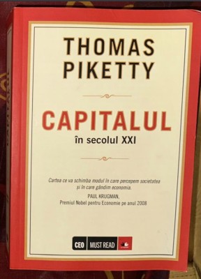 Thomas Piketty - Capitalul in secolul XXI 1000p foto