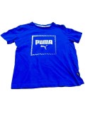 Cumpara ieftin Tricou Baiat Albastru 11-12 Ani M&acirc;necă Scurtă - Second Hand cu Defecte