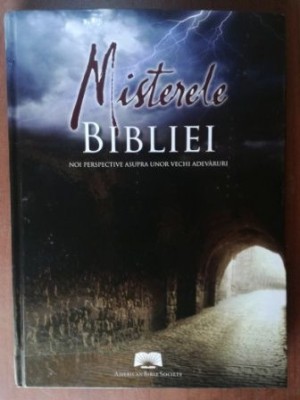 Misterele Bibliei- Zamfirache Oana foto