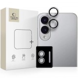 Folie de protectie Camera spate Tech-Protect CamRing Fit+ pentru Samsung Galaxy S25 Edge S937, Sticla Securizata, Transparenta