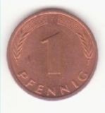 Germania (R.F.G.) 1 pfennig 1996 F