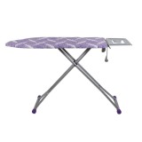 Masa de calcat cu cadru metalic si priza, blu / ZLN 4535