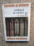 SUBLIMUL IN ESTETICA- IOAN IANOSI- BUC.1983