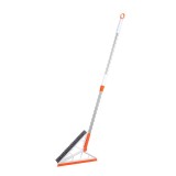 Mop multifunctional, flippy, portocaliu, cu racleta din silicon, maner telescopic, curatarea eficienta a tuturor suprafetelor