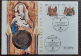 GERMANIA - FDC SI MONEDA 5 MARK 1993, LIT. A, MONEDA UNC, MAI RARA DIN SERIE, Europa