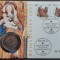 GERMANIA - FDC SI MONEDA 5 MARK 1993, LIT. A, MONEDA UNC, MAI RARA DIN SERIE