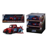 JADA MARVEL SET MASINUTA METALICA FORD PICK UP SCARA 1:32 SI FIGURINA METALICA SPIDER MAN