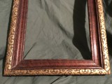 arta / design / vintage - Rama deosebita din lemn pentru tablou pictura fotografii acte documente goblen sau diverse !