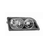 Far Volvo S40 / V40 (VS/VW) 01-2003-12.2003 TYC partea Dreapta electric fara motoras tip bec H7+H7, culoare rama negru