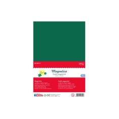 Coala Magnetica DACO, A4, 0.5 mm, Verde, Coala Magnetica Verde, Hartie Magnetica A4 Colorata, Coli Magnetice Adezive, Coala Magnetica A4, Coala Magnet foto
