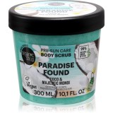 Organic Shop Paradise Found Coco &amp; Majestic Monoi exfoliant pentru corp pentru un bronz frumos și o piele sănătoasă 300 ml
