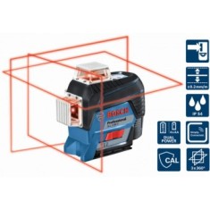 Bosch GLL3-80 C Nivela laser cu linii, 30m, receptor 120m, precizie 0.2mm/m - 3165140888288