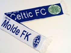Fular meci fotbal CELTIC Glasgow - MOLDE FK (Europa League 2015)