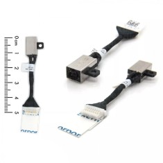 Mufa alimentare Laptop, Dell, Latitude 14 3412, E3412, 7DM5H, 07DM5H, 450.0KD0C.0001, 450.0KD0C.0021, 450.0KD0C.0041, WISTRON MKB L15 DC-IN CABLE (UMA