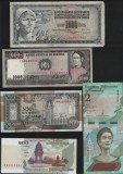Set 5 bancnote de prin lume adunate (cele din imagini) #78, Europa