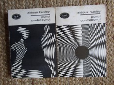 Aldous Huxley - Punct contrapunct (2 vol.), colectia BPT,1966