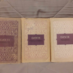 DIVINA COMEDIE (INFERNUL/PURGATORIUL/PARADISUL)-DANTE ALIGHERI (3 VOL)