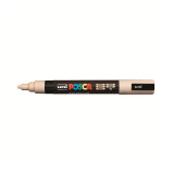 Marker universal UNI PC-5M Posca, 1.8-2.5 mm, fildes ivory