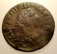 G.352 FRANTA LUDOVIC LOUIS XIII DOUBLE TOURNOIS 1640