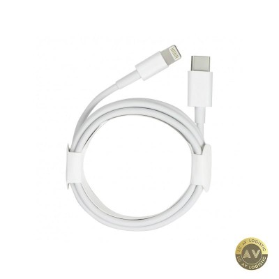 Cablu Date si Incarcare USB-C - Lightning OEM 12W 1m Alb foto