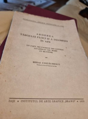Arderea Targului Floci si a Ialomitei in 1470 - Mihai Costachescu foto