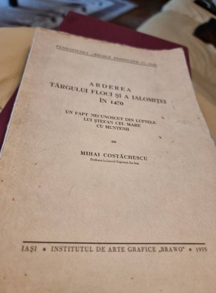 Arderea Targului Floci si a Ialomitei in 1470 - Mihai Costachescu
