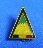 Insigna - FEDERATIE din ROMANIA Sporturi Montane