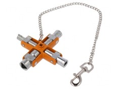 Cheie pentru dulapuri de comandă 95x95mm