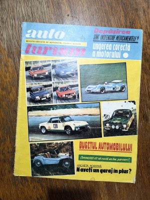 Revista Autoturism nr. 3 / 1971 / CSP foto