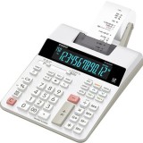 Cumpara ieftin Calculator cu banda Casio imprimare 2 culori alb