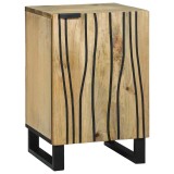 VidaXL Cabinet de baie 38x33.5x58 cm din lemn masiv de mango și lemn ingineresc