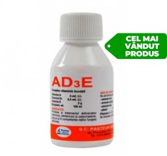 Vitamine păsări AD3E 100 ml