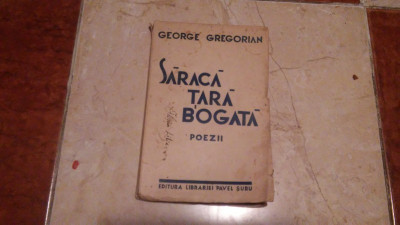 SARACA TARA BOGATA - GEORGE GREGORIAN foto