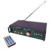 Amplificator digital DEPOX&reg;, BT-680 Experience, tip Statie, 2x10 W, Bluetooth, telecomanda, intrari USB, SD CARD, microfon