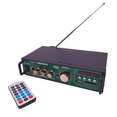 Amplificator digital DEPOX&reg;, BT-680 Experience, tip Statie, 2x10 W, Bluetooth, telecomanda, intrari USB, SD CARD, microfon