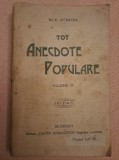 Anecdote populare- Sperantia, 1922