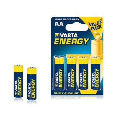 Baterie alcalina r06 aa blister 4 buc varta energy foto