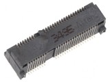 Conector PCI Express mini orizontal SMT aurit PIN 52 0,5A