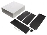 Carcasă Aluminiu IP65 cu Panou 191x220x68mm