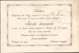 HST A415 Viligiatorii din Teiuș invitare serată dansantă 1932 C-tin Călțun