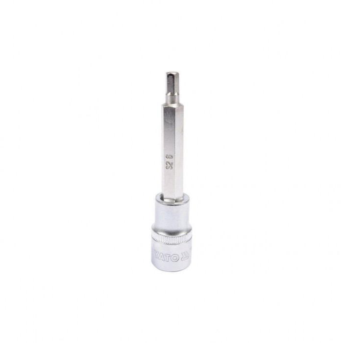 Bit hex 6 mm cu adaptor 1/2&quot; 100 mm Yato YT-04392