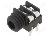 Conector Jack 3,5mm Soclu Mamă Mono 90&deg; CLIFF