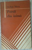 Cumpara ieftin STEFAN MERA - POESII DIN INIMA (VERSURI, vol. debut 1983) [fara pagina de titlu]