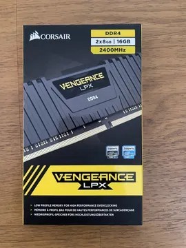 Memorie Corsair Vengeance LPX 16GB DDR4, 2400MHz CL14, Dual Channel Kit foto