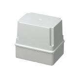 Doza aplicata patrata 150x110x140mm IP56 inalta pentru distributie jonctiune ABS rezistenta UV fara presetupe margini netede, Elettrocanali