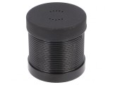 Semnalizator acustic negru 230VAC 90dB IP33