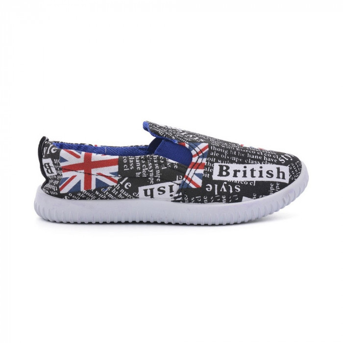 Espadrile De Copii British Negre