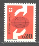 Iugoslavia.1969 Marci de binefacere-Crucea Rosie SI.424